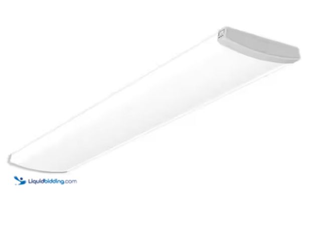 Lot 49-2005515 - Lithonia Lighting Contractor Select TRUM Adjustable Lumen Integrated LED White Wraparound Light Fixt...