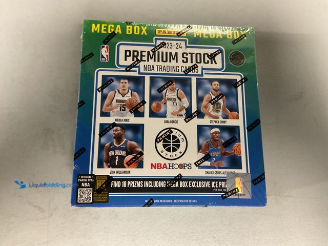 Lot 49-1811379 - COLLECTIBLE FACTORY SEALED 2023-24 NBAHOOPS PREMIUM STOCK MEGA BOX.