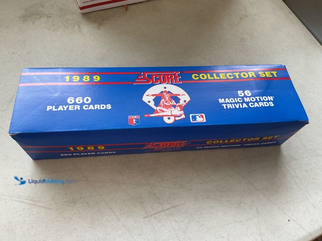 Lot 49-3708139 - Other 1989 SCORE BASEBALL COMPLETE 660 CARD SET INCLUDING NOLAN RYAN AND MORE