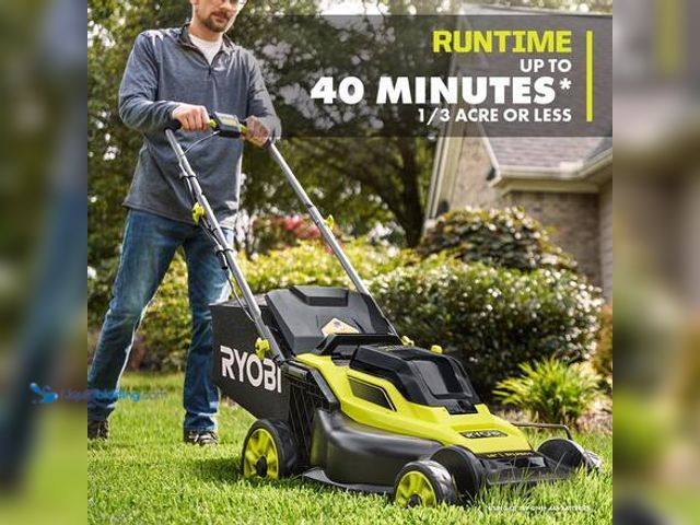 Lot 49-5546417 - RYOBI ONE+ HP 18V Brushless 16 in. Cordless Battery Walk Behind Push Lawn Mower Model # P1190 no bat...