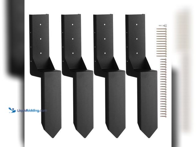 Lot 49-5449627 - VEVOR
Fence Post Anchor Repair Kit 4 Pack Inner Diameter 3.5 x 3.5 in. Heavy Duty Fence Post Suppor...