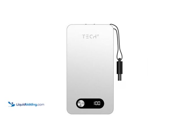 Lot 49-1631033 - Tech Squared 10K mAh Power Bank, Model # 15242812823, Slightly used, Unable to test, Scuffs/Scratche...