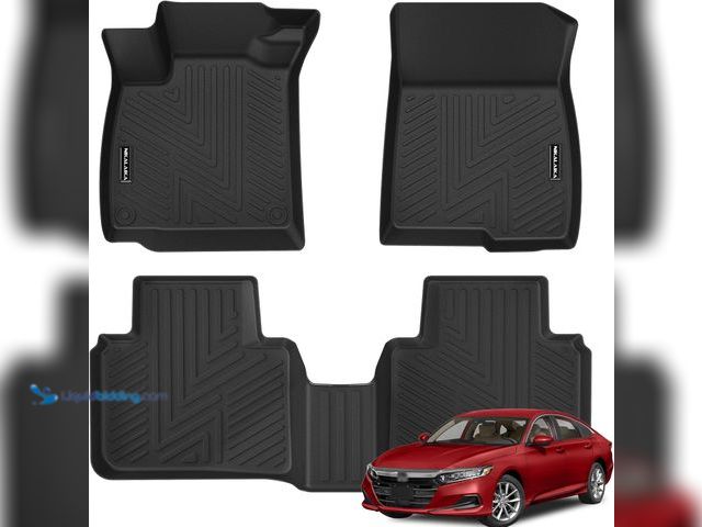 Lot 49-5409801 - Floor Mats Compatible with 2018 2019 2020 2021 2022 Honda Accord (Include Hybrid) All Weather Protec...