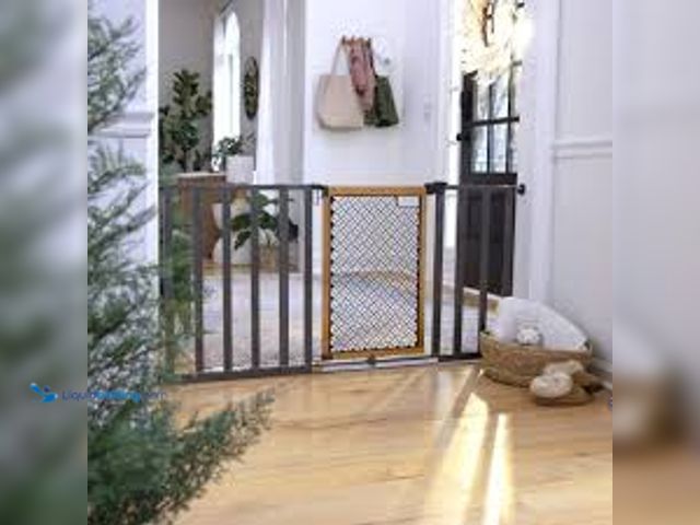 Lot 49-5415070 - INGENUITY Thruway 60XW Series Pressure Mounted Extra Wide Pet and Baby Gate, 30 in. - 60 in. Wide, 2...