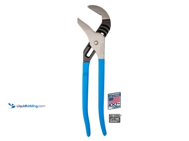Lot 49-5452348 - Channellock
16-1/2 in. Tongue and Groove Slip Joint Plier. SKU # 864936. Item is used.