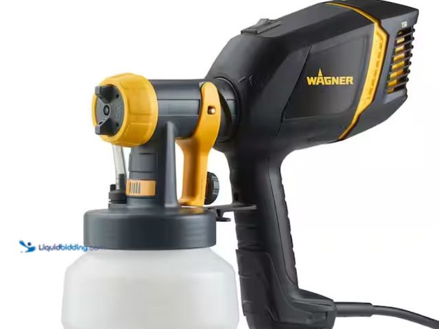 Lot 49-1570036 - Wagner Control Stainer 150 Handheld HVLP Stain Sprayer, Model # 0529051, Used.  Ref#HDPA0115