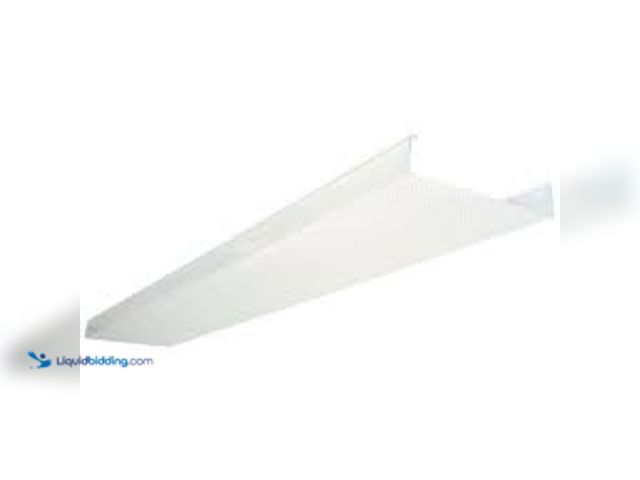Lot 49-5485883 - Lithonia Lighting® DSB48 Lighting Diffuser, 4 ft, T8 Fluorescent Lamp, 32 W Fixture, Acrylic, Surfac...