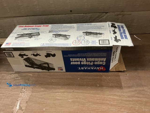 Lot 49-5440059 - Havahart
Small 1-Door Humane Catch-and-Release Live Animal Cage Trap for Squirrel, Weasel, Chipmunk...