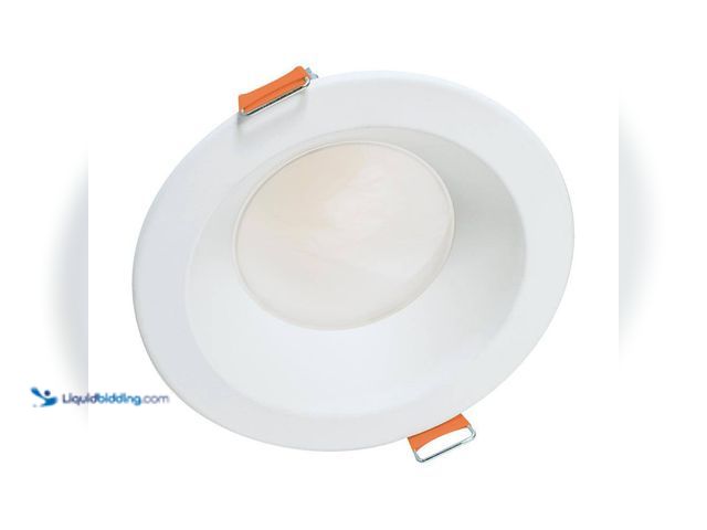 Lot 49-5409121 - HALO
LCR6 6 in. Selectable CCT Round Canless Integrated LED White Recessed Light Retrofit Module Tr...