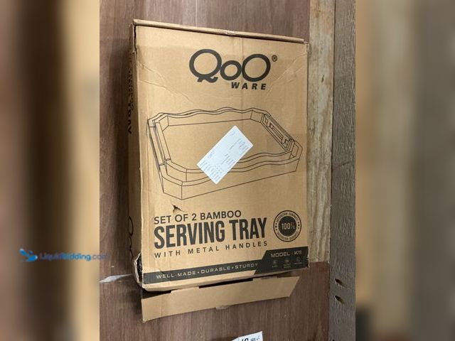 Lot 49-5409821 - Set of 2 Serving Tray With Metal Handles Unused