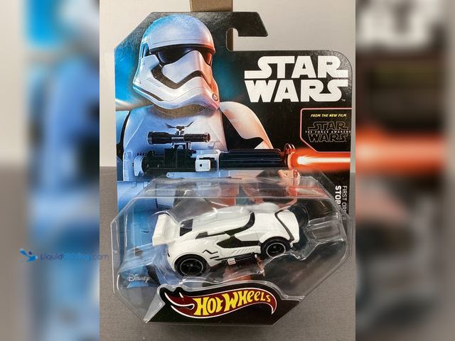 Lot 49-910654 - New Other Hot Wheels Star Wars The Force Awakens First Order Stormtrooper Character Car - New and Se...