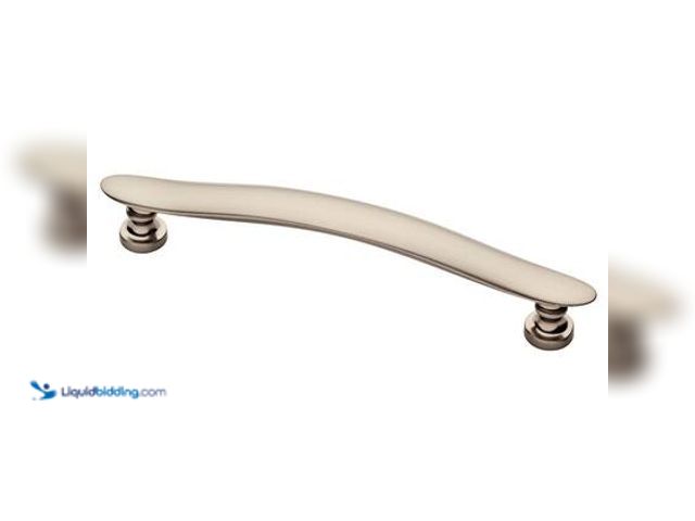 Lot 49-5572185 - QTY 6 - Liberty Elegant Luxe 5-1/16 in. (128 mm) Classic Satin Nickel Cabinet Drawer Pull. Model # P...