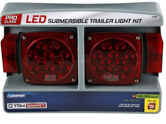 Lot 49-3530406 - TowSmart ProClass LED Trailer Light Kit - Over/Under 80" Item is used.