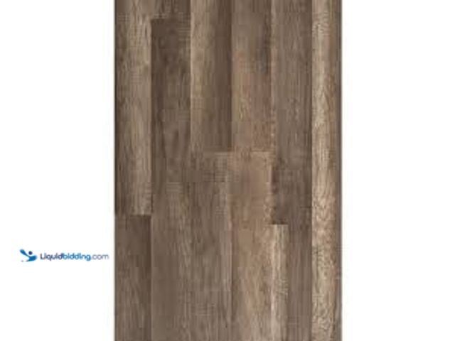 Lot 49-5407209 - Approx 185 Sq ft - TrafficMaster Grey Oak 7 mm T x 8 in. W Laminate Wood Flooring (23.9 sqft/case). ...