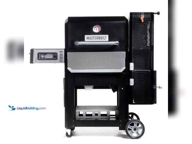 Lot 49-5414374 - Masterbuilt Gravity Series 800 Digital WiFi Charcoal Grill, Griddle and Smoker in Black, Model # MB2...