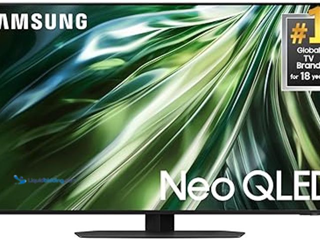 Lot 49-5428889 - Samsung 43-Inch Class Neo QLED 4K QN90D Series Mini LED, Neo Quantum HDR+ Smart TV w/Dolby Atmos, Ob...