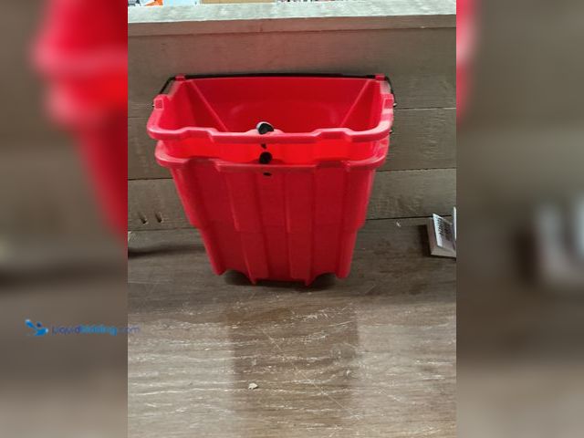 Lot 49-5449407 - Rubbermaid Commercial Products
WaveBrake 4.5 Gal. Red Plastic Dirty Water Bucket (scuffs and scratc...