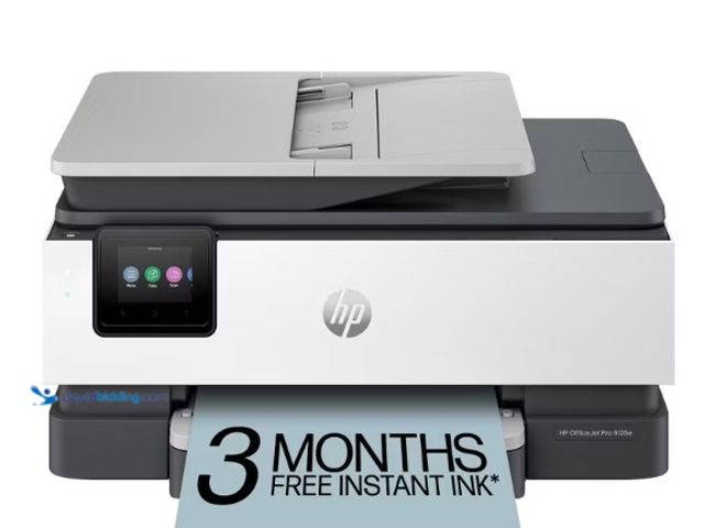 Lot 49-3562085 - HP OfficeJet Pro 8135e Wireless All-in-One Color Printer Scanner Copier with 3 Months Free Instant I...