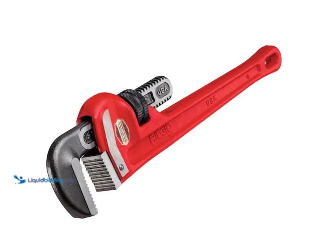 Lot 49-3614829 - RIDGID 18 in. Straight Pipe Wrench for Heavy-Duty Plumbing, Sturdy Plumbing Pipe Tool with Self Clea...