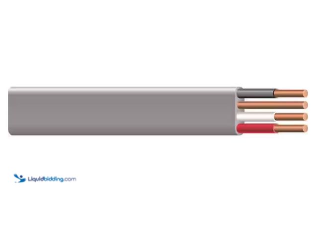 Lot 49-2001563 - Southwire 250 ft. 14/3 Gray Solid CU UF-B W/G Wire, Model # 13057555, Unused.   Ref#BIN0528