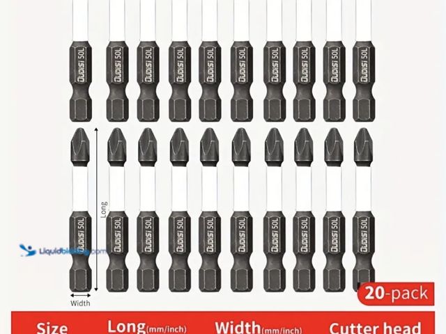 Lot 49-1820366 - New 2 inch1/4 quick connect number 2 Phillips Non-slip Screwdriver Bit