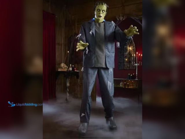 Lot 49-2020746 - Universal 7 FT Animated LED Frankenstein's Monster, Model # 24SV24290. MSRP: $279.00. Unused, Has at...