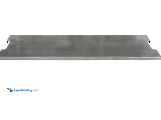 Lot 49-1577107 - Elementi Elementi 42 in. L x 12 in. W Rectangular Stainless Steel Burner Pan Lid for Granville & Ham...