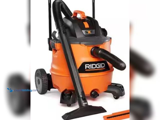 Lot 49-1569747 - RIDGID 16 Gal. 6.5 Peak HP NXT Shop Vacuum Wet Dry Vac, Model # HD1800, Used, Works, Missing nozzles...