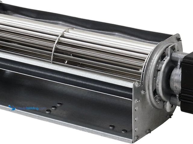 Lot 49-3539874 - Pleasant Hearth GFB100 Vent-Free Fireplace Blower. Model #B00R7UPKME. Unused with hardware