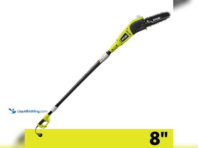 Lot 49-5463741 - RYOBI
8 in. 6 Amp Pole Saw (unable to test) Used