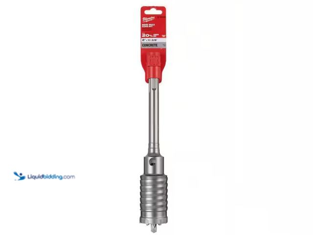 Lot 49-2005853 - Milwaukee 2 in. x 11-3/8 in. SDS-MAX Core Bit, Model # 48-20-5408, Slightly used.   Ref#ASB0724