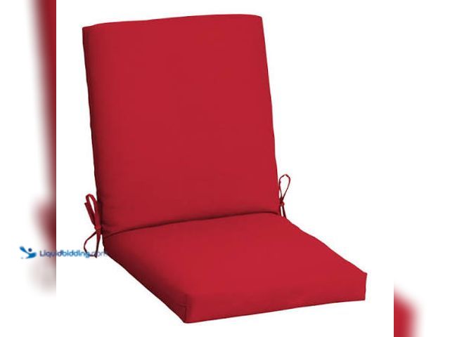 Lot 49-5553094 - LONG RED PATIO CUSHION. UNUSED.
