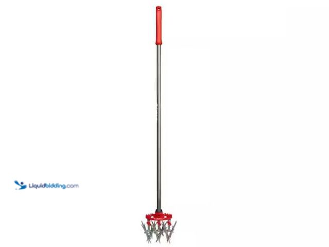 Lot 49-3614813 - Corona MAX DiscCULTIVATOR Adjustable 6.5 in. Steel Tines with Red Comfort Grip Garden Disc Cultivato...