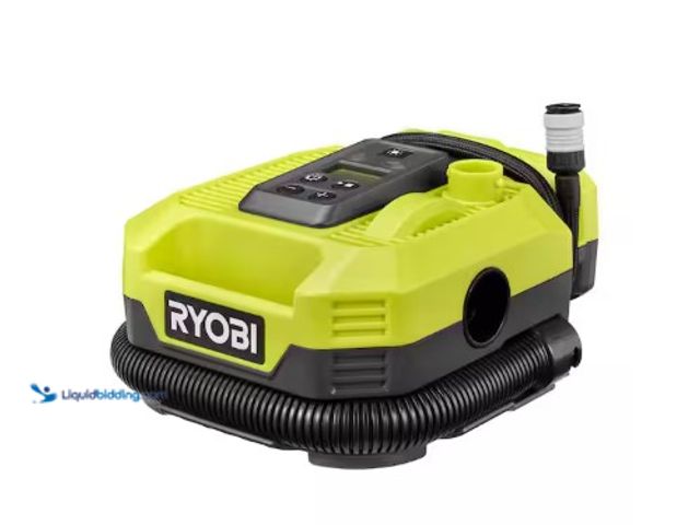 Lot 49-2004180 - RYOBI ONE+ 18V Cordless Dual Function Inflator/Deflator(Tool Only), Model # PCL031B, Unused, Unable ...