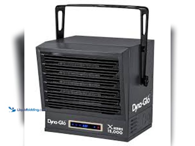 Lot 49-3540296 - Dyna-Glo 15,000-Watt Dual Power Electric Garage Heater with Remote Control. Model # EG15000DH. Unuse...