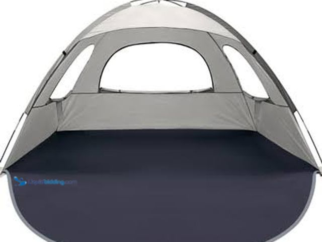 Lot 49-5545035 - Whitefang Beach Tent Anti-uv Portable Sun Shade Shelter For 3/4/6/8 Unused