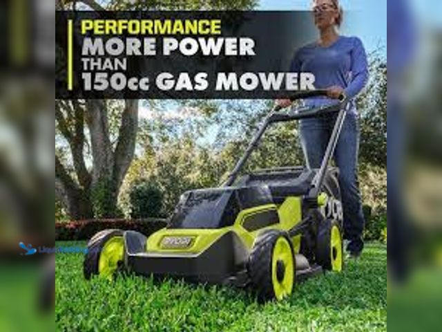 Lot 49-5435447 - RYOBI
40V HP Brushless 20 in. Cordless Battery Walk Behind Push Lawn Mower (tested works) (no batte...
