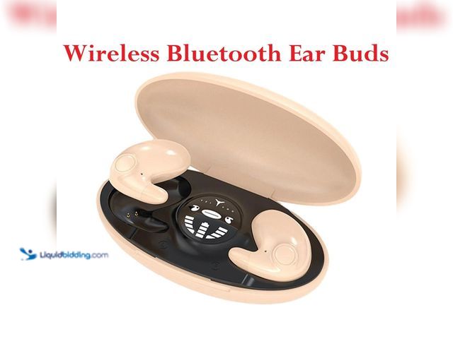 Lot 49-5492847 - Bluetooth 5.3 Wireless In-Ear Ear Buds with Charging Case Beige Skin Tone - NEW - Super slim, only 1...