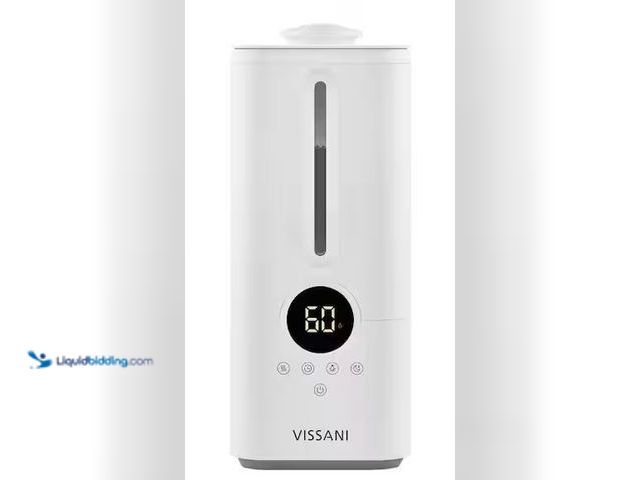 Lot 49-5486545 - Vissani
1.5 Gal. Ultrasonic Humidifier 360 Degree Turning Dual Nozzle Cool Mist for Medium Room in ...