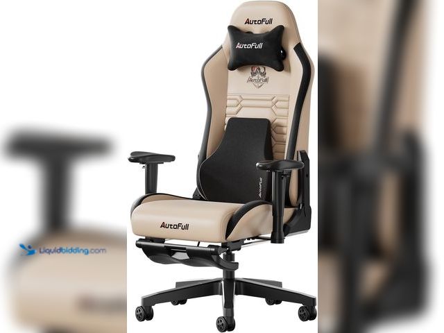 Lot 49-5484571 - AutoFull C3 Gaming Chair, Racing Style Gaming Chair with Ergonomic Lumbar Support,Adjustable High Ba...