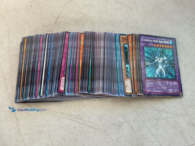 Lot 49-1505802 - COLLECTIBLE 100+ YU-GI-OH COLLECTIBLE TRADING CARDS VARIOUS YEARS AND TYPES LOADED WITH GREAT CARDS ...