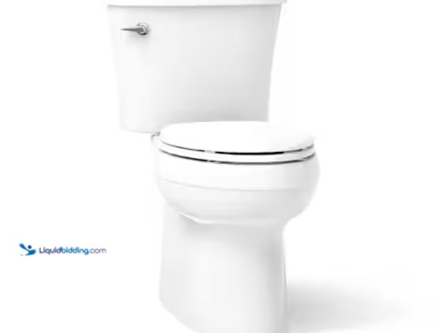 Lot 49-2000077 - KOHLER Gleam 12 in. Rough In 2-Piece 1.28 GFP Single Flush Elongated Chair Height Toilet in White wi...