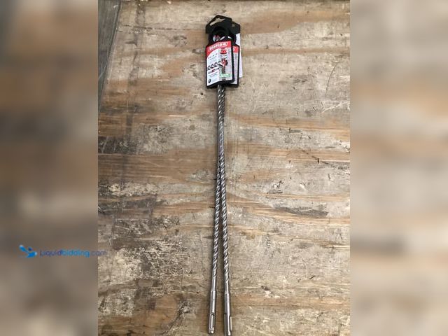 Lot 49-3528720 - DIABLO
5/16 in. x 16 in. x 18 in. Rebar Demon SDS-Plus 4-Cutter Full Carbide Head Hammer Drill Bit....