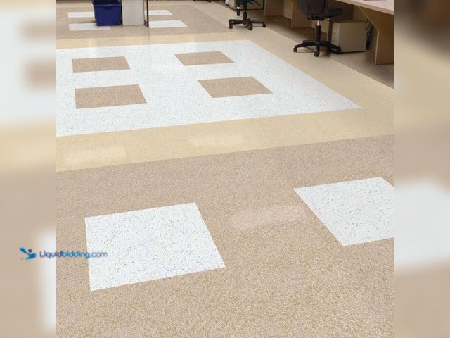 Lot 49-2000790 - Aproxz 9800) Sq. Ft. of, Armstrong Flooring Imperial Texture VCT 12 in. x 12 in. Sterling Standard E...