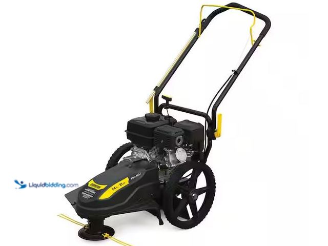 Lot 49-3566872 - . 212cc Walk Behind Gas String Trimmer Mower with 2-Year Limited Warranty, Used with scuffs and comp...
