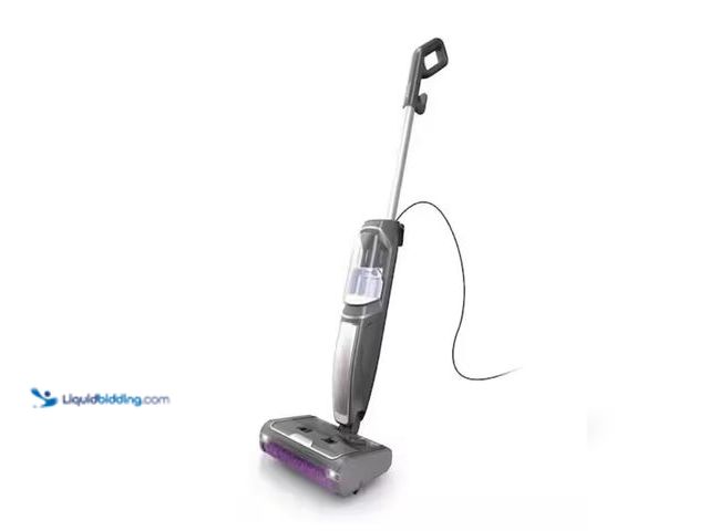 Lot 49-2005676 - Shark Steam Pickup 3-in-1 Corded Steam Mop for Hardwood, Tile, Stone and Laminate in Black with Stor...