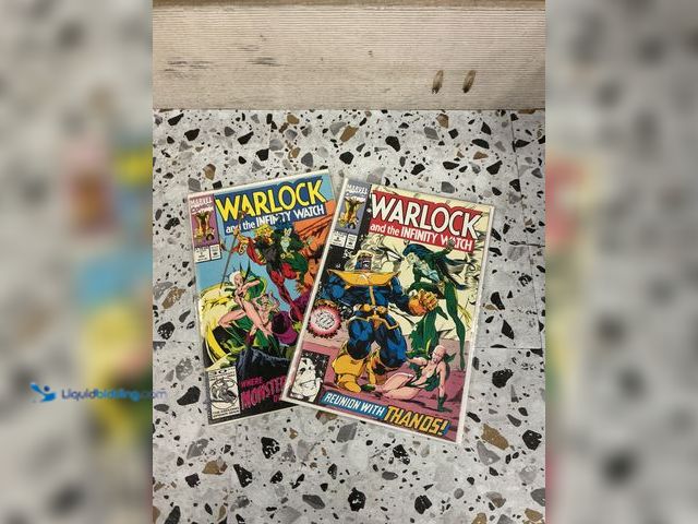 Lot 49-5489286 - Lot of 2 Random Warlock Comics . LBC26 Unused.