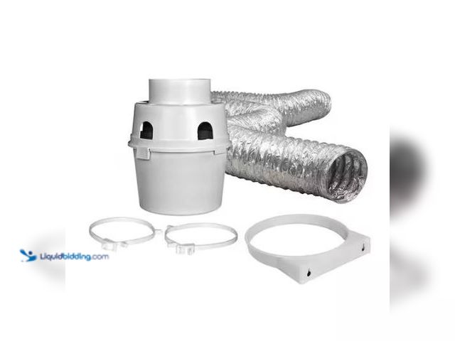 Lot 49-1549318 - Everbilt 4 in. x 5 ft. Indoor Dryer Vent Kit with Flexible Duct, Model # TDIDVKHD6, Unused.  Ref#AHD...