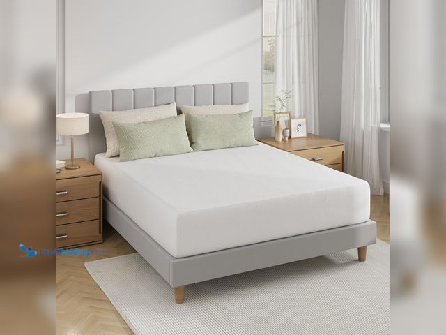 Lot 49-5447890 - Novilla 12 Inch Queen Mattress in a Box, Gel Memory Foam Queen Size Bed Mattress. [Model: b-2503m019...