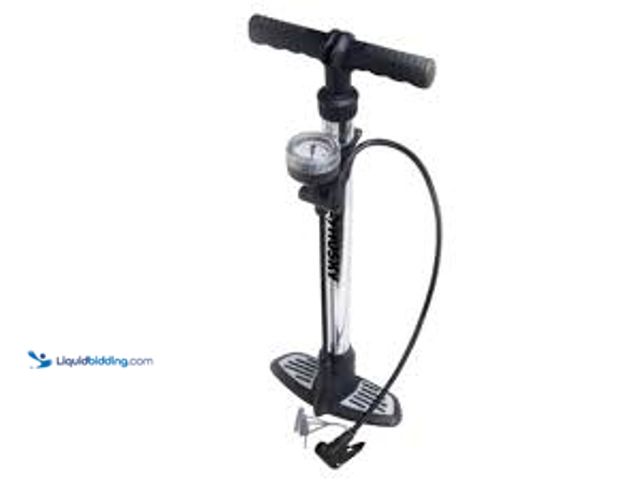 Lot 49-5458929 - Husky Bicycle Floor Pump. Model # BP30. Used